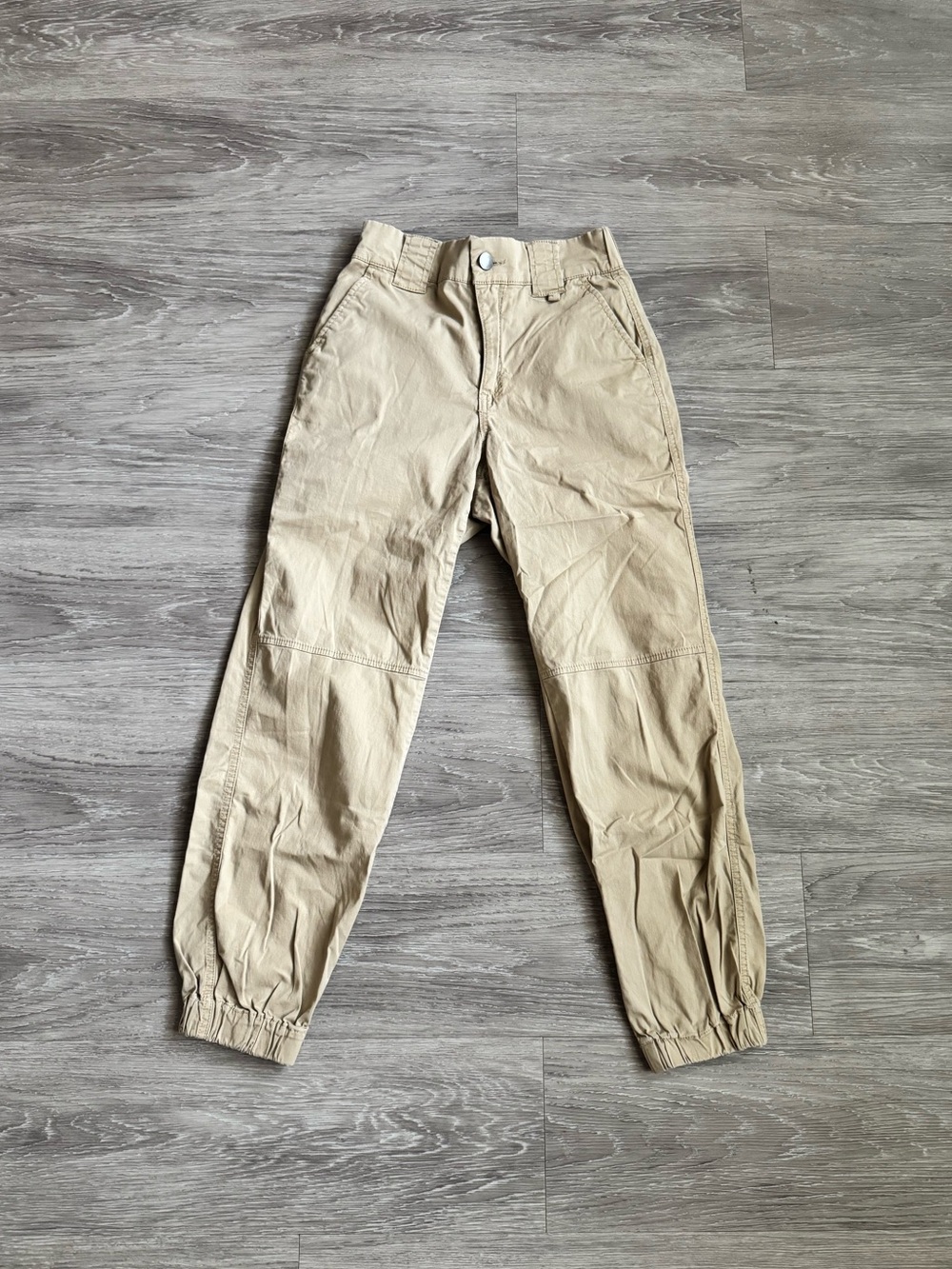 Garage x Sierra Furtado Beige Women’s Cargo Jogger Pants